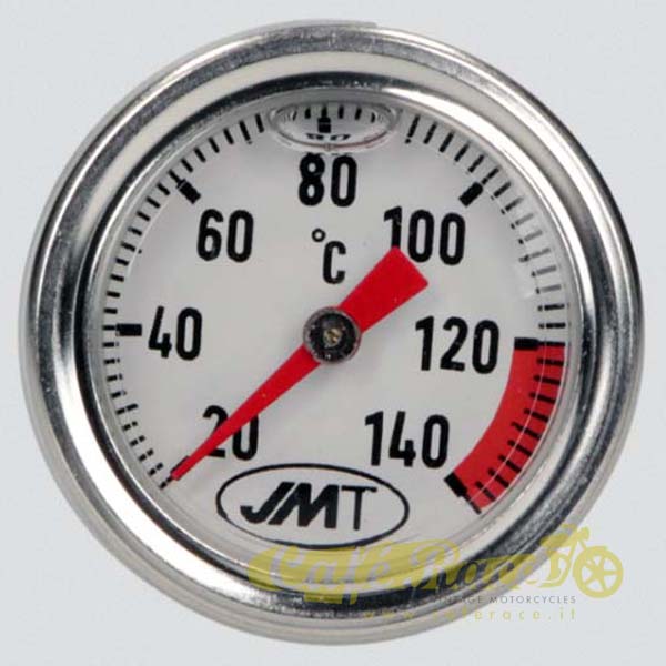 Termometro olio oil temperatur motore cromato per BMW cafe racer vintage