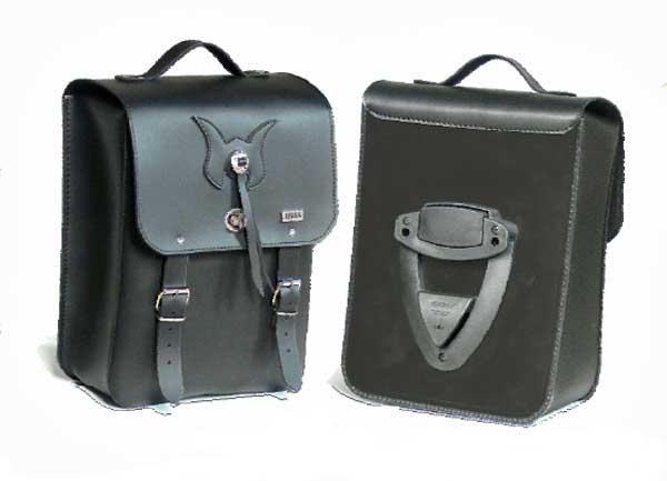 Borsa a sgancio rapido per schienalino moto custom