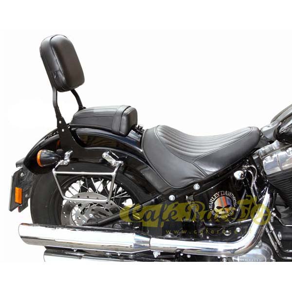 Backrest black Harley  Davidson  Softail  Slim 12 14 