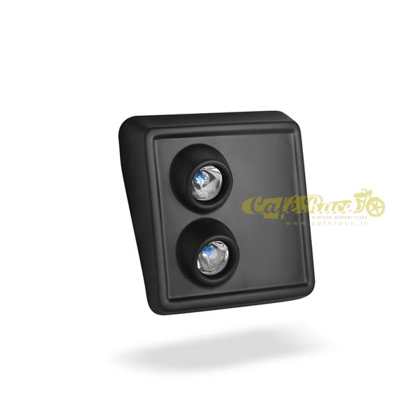 Flat track screen with approved lights for universal scrambler preparations