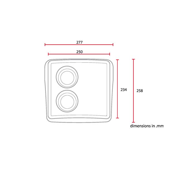Flat track screen with approved lights for universal scrambler preparations