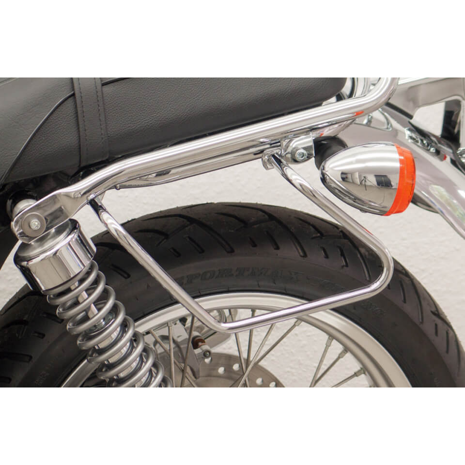 Telaietti acciaio cromato borse laterali Honda CB 1100 EX CB 1100 RS dal 2017