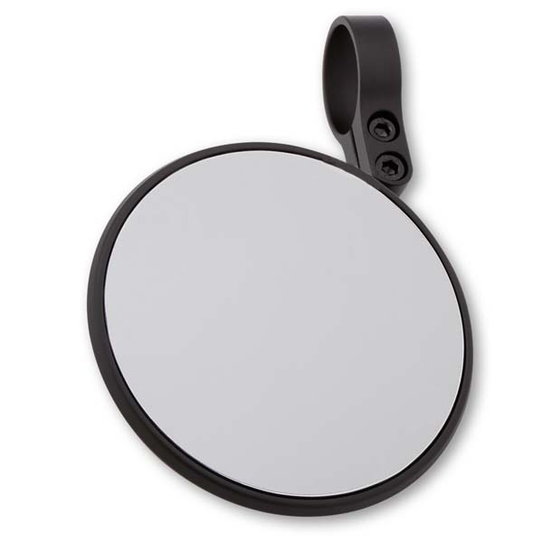 Specchio specchietto bar-end alluminio nero corto LSL NOVA RUN Omologato
